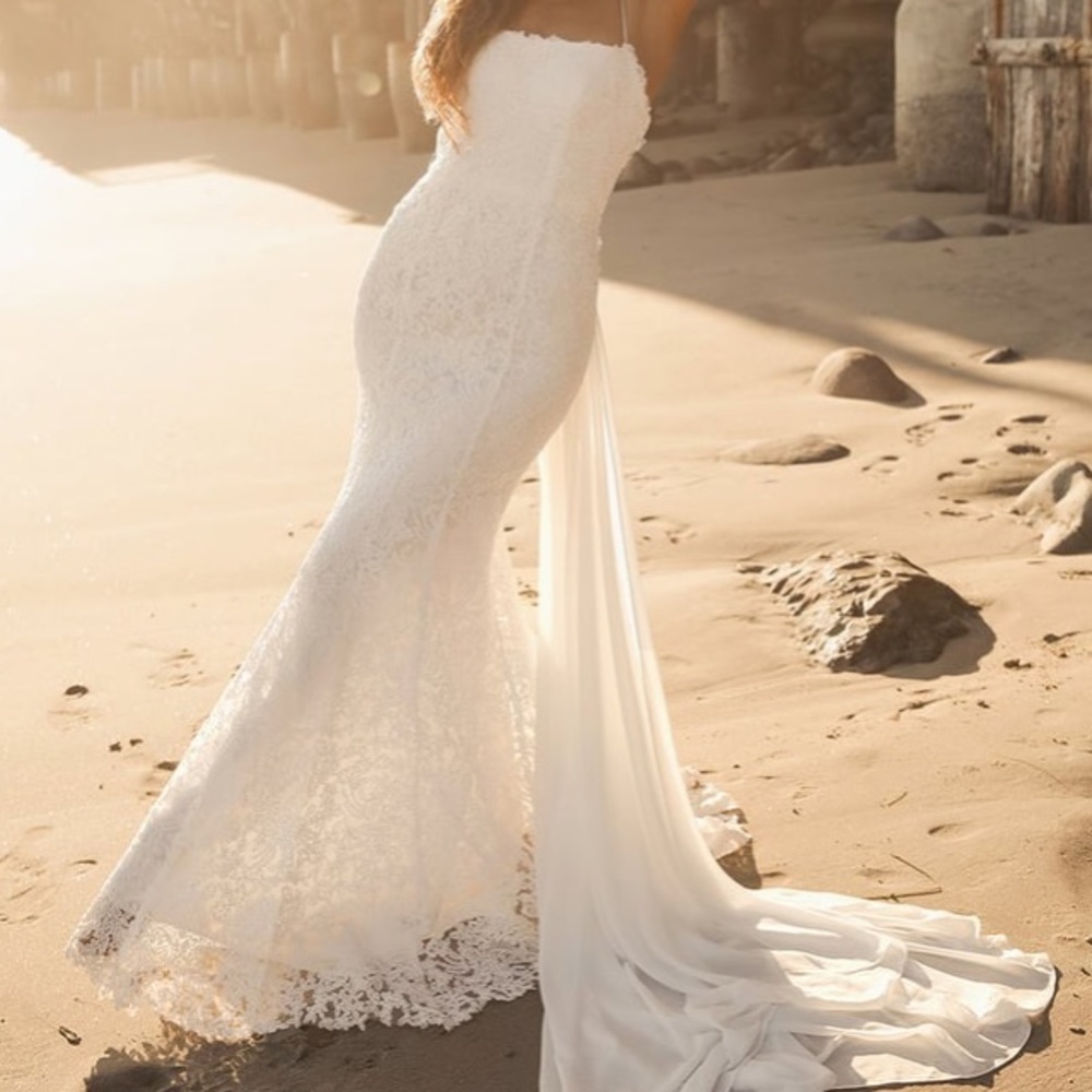 💙Remarkable Moment White Embroidered Lace Dress
